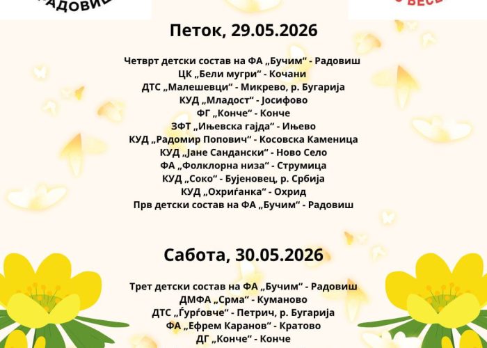 објава